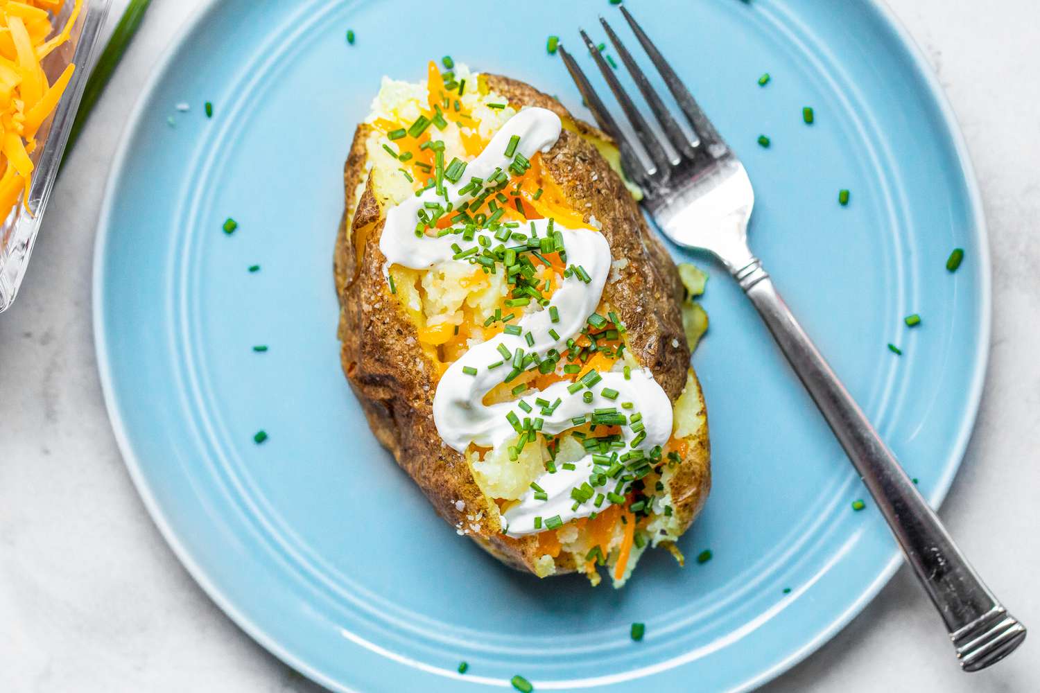 Microwave Baked Potatoes